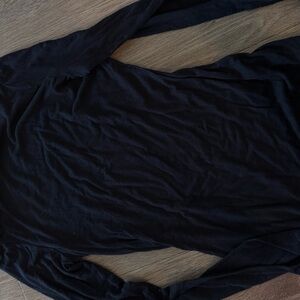 VIRAL INTIMISSIMI Black Long Sleeve Top
